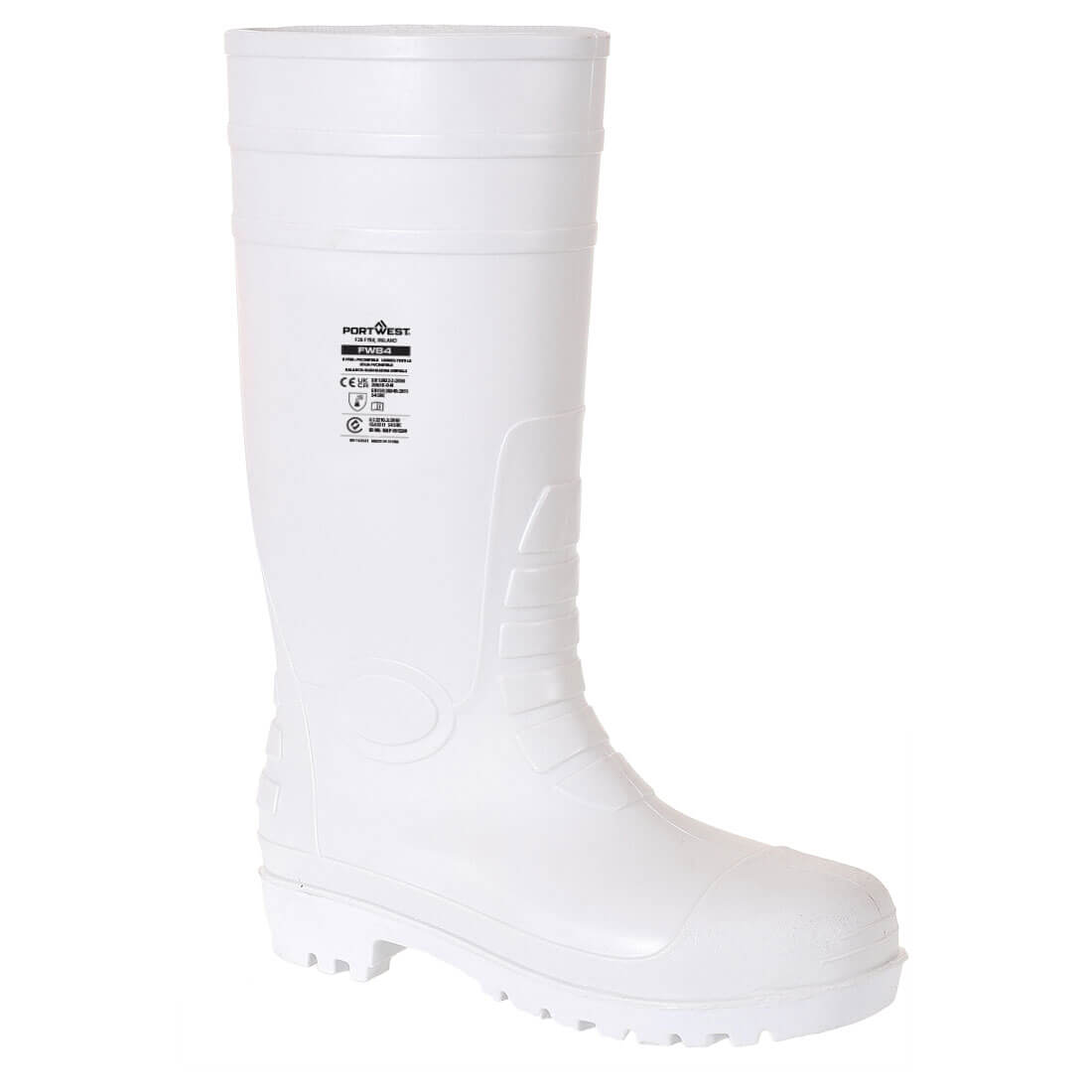 PORTWEST Safety Food Gumboot S4 FO White - FW84