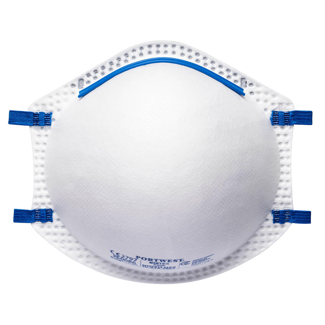 PORTWEST P200 - FFP2 Dust Mist Respirator (Pk20) White