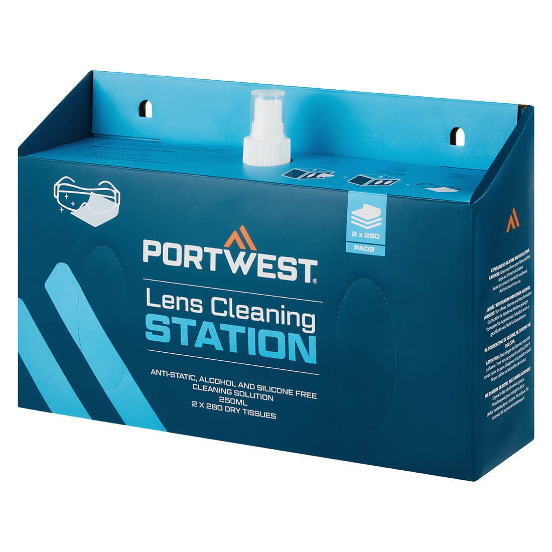 PORTWEST Lens Cleaning Station - PA02