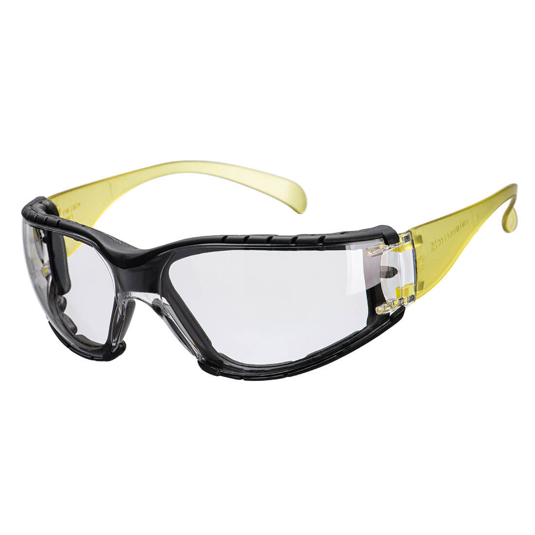 PORTWEST Wrap Around Plus Safety Glasses Amber - PS32