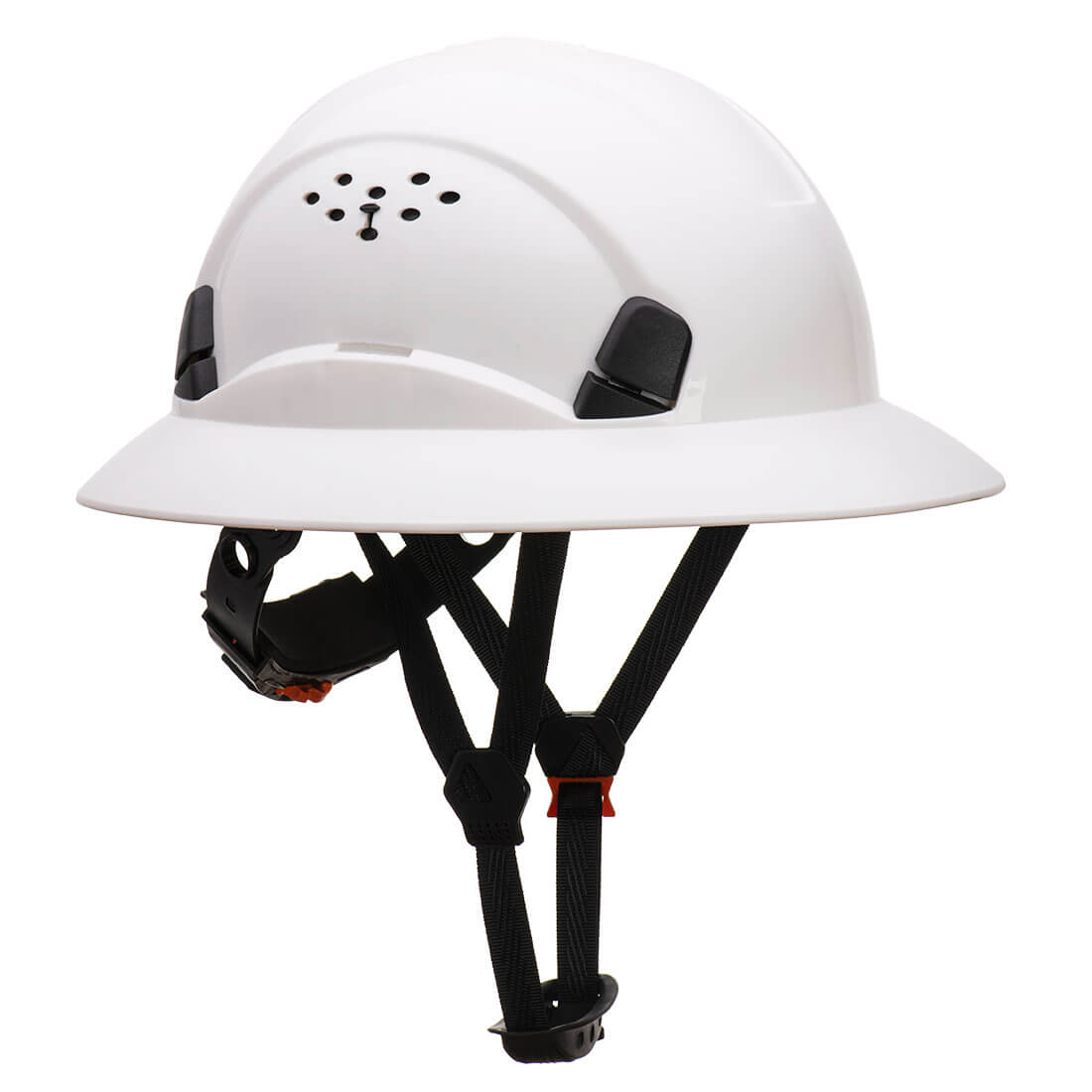 PORTWEST Full Brim Extra Hard Hat White - PW28