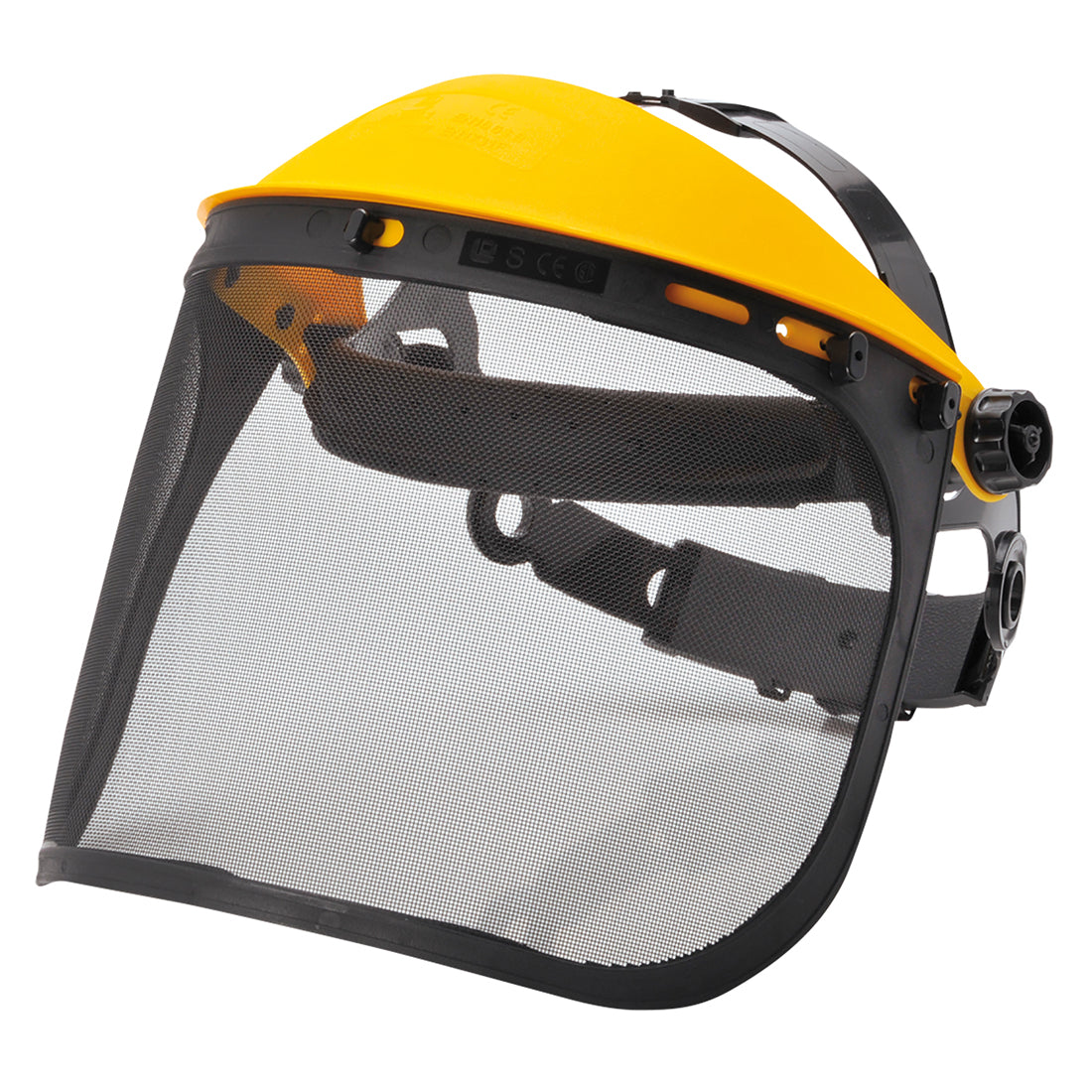 PORTWEST Browguard with Mesh Visor Black - PW93