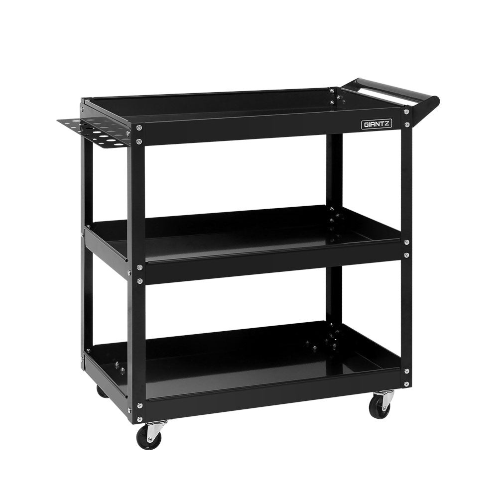 Giantz 3-Tier Tool Cart Trolley – Black