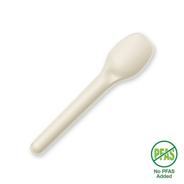 BioPak 11cm Plant Fibre Teaspoon - (Pack of 3000)