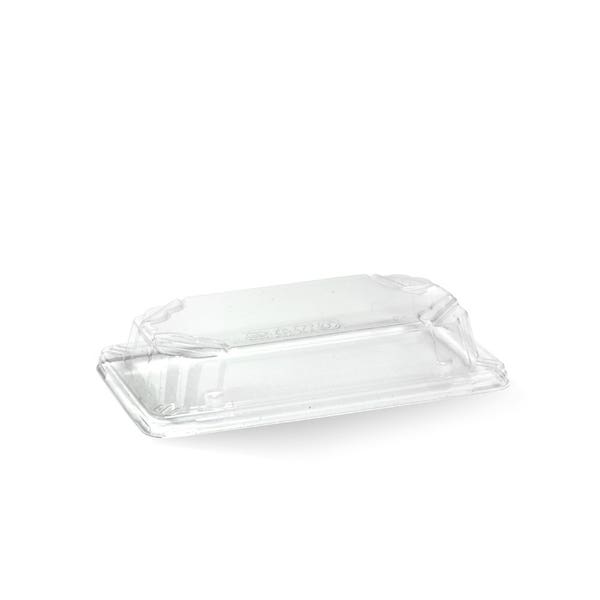 BioPak Small PLA Sushi Tray Lid - (Pack of 600)