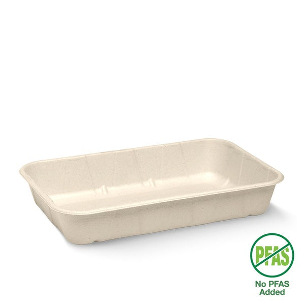 BioPak 1kg Plant Fibre Produce Tray - (Pack of 500)