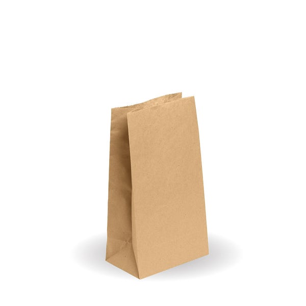 BioPak #6 SOS Kraft Paper Bag - (Pack of 2000)