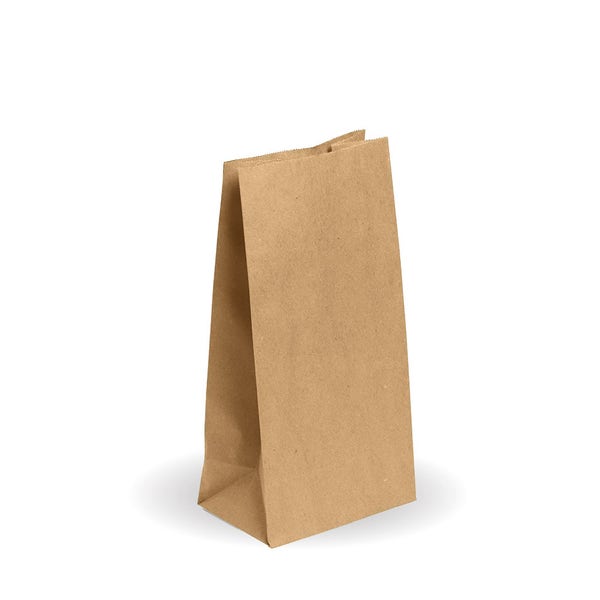 BioPak #8 SOS Kraft Paper Bag - (Pack of 1000)