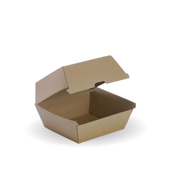 BioPak Burger BioBoard Box - (Pack of 250)