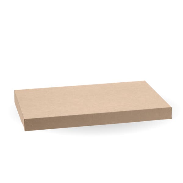 BioPak Medium BioBoard Catering Tray Lid - (Pack of 100)