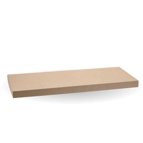 BioPak Large BioBoard Catering Tray Lid - (Pack of 50)