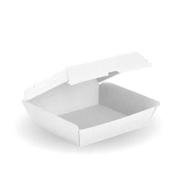 BioPak Dinner BioBoard White Box - (Pack of 150)