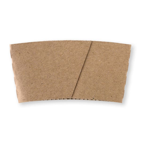 BioPak 12oz Paper Cup Sleeve - (Pack of 1000)