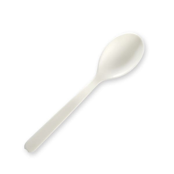 BioPak 10cm / 4" PLA Tea Spoon - (Pack of 2000)