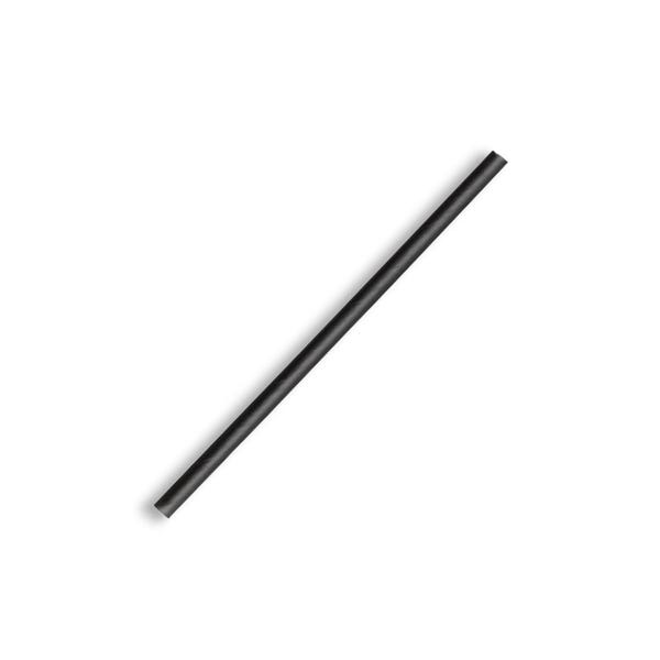 BioPak 4.5mm Cocktail Black BioStraw - (Pack of 2500)