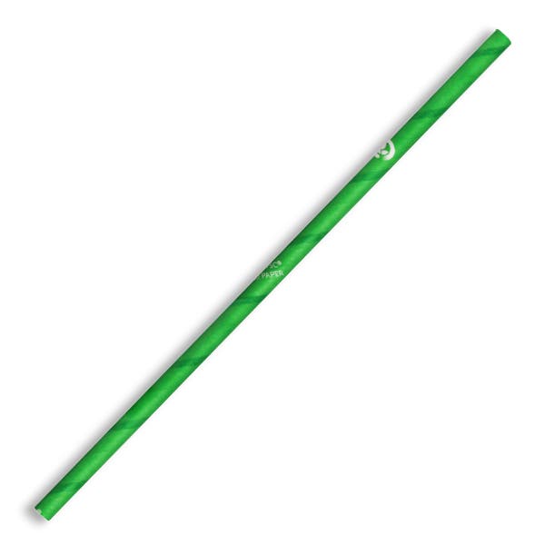 BioPak 6mm Regular Green BioStraw - (Pack of 2500)