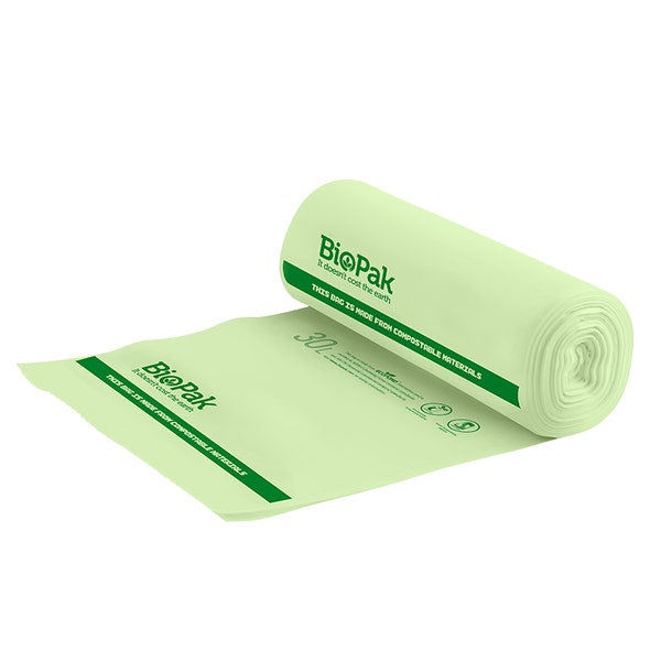 BioPak 30L Bioplastic Bag - (Pack of 1000)