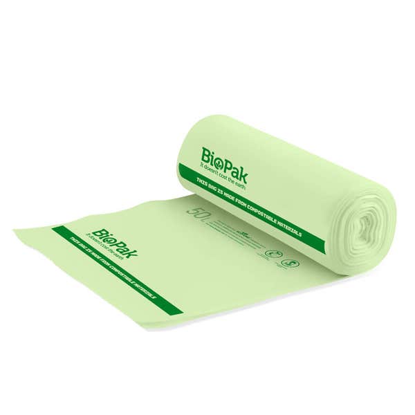 BioPak 50L Bioplastic Bag - (Pack of 540)