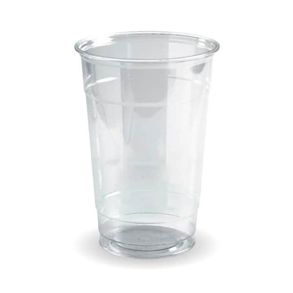 BioPak 600ml Clear Unbranded BioCup - (Pack of 1000)