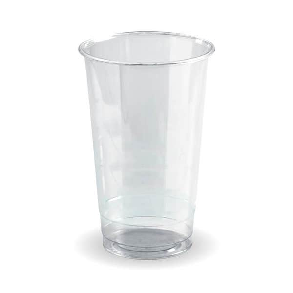 BioPak 700ml Clear Unbranded BioCup - (Pack of 1000)