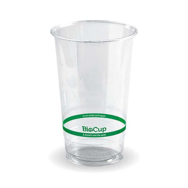 BioPak 700ml Clear BioCup - (Pack of 1000)