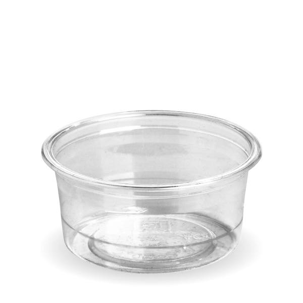 BioPak 90ml Clear Sauce BioCup - (Pack of 2000)