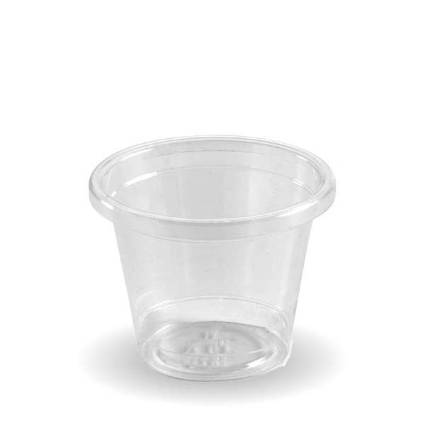 BioPak 30ml Clear Sauce BioCup - (Pack of 3000)